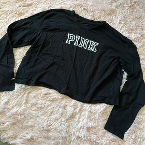 Cropped PINK long sleeve 🖤